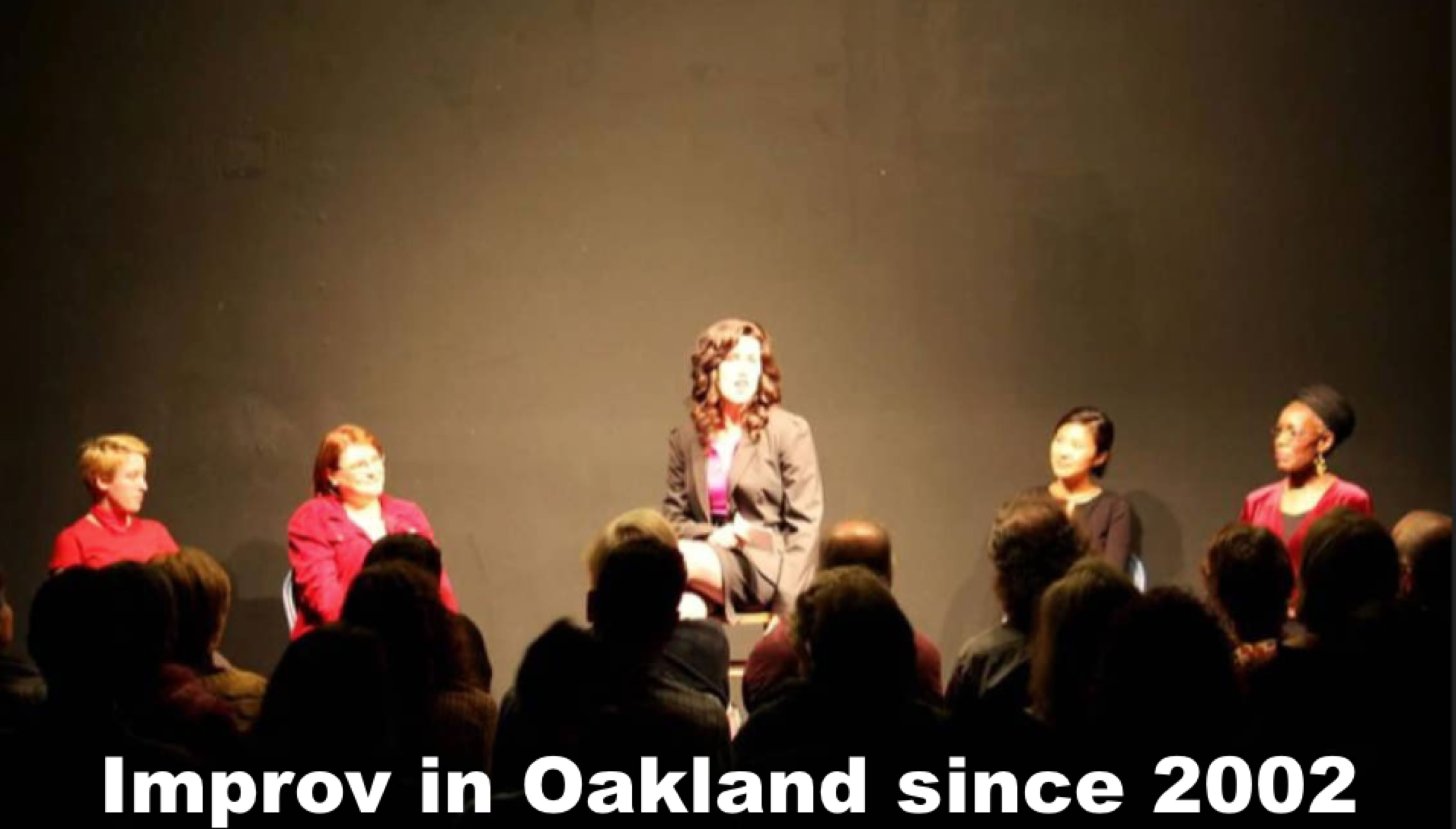 Improv show in Oakland at Pan Theater.